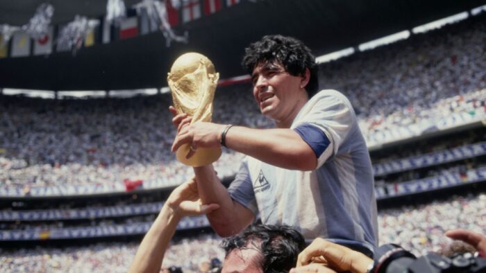 Diego maradona 1986 copa mundial mundial de argentina selección